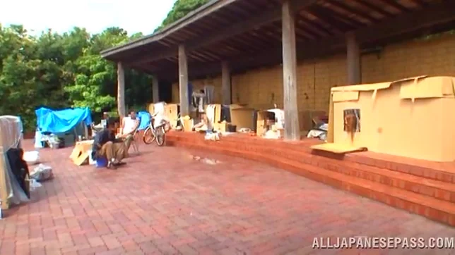 Blonde Japanese model Misaki Kuroki loves feeling her pussy drilled hard 6