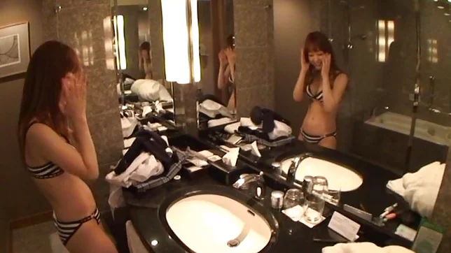 Sexy Yuu Shinoda takes a shower and then gets felt out 3