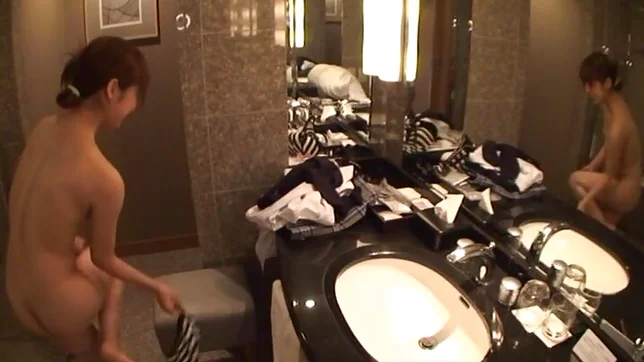 Sexy Yuu Shinoda takes a shower and then gets felt out 3