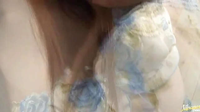 Rina Koizumi Lovely Asian model enjoys sucking huge cocks 4