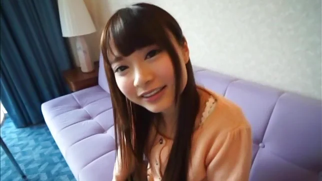 Alluring schoolgirl enjoying intense pussy stimulation 5
