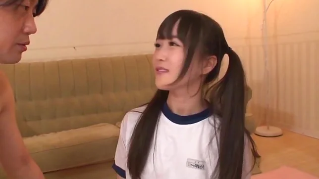 Pigtailed schoolgirl Ichinose o fucked really rough in mmf 5