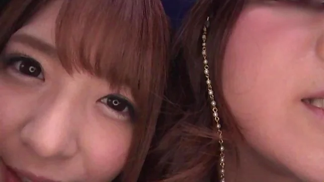 POV cock sucking session with two teens 6