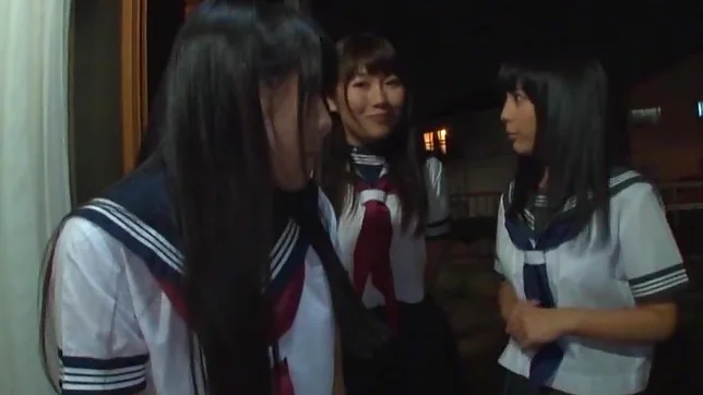 Super hot Japanese group porn in smashing POV scenes 5